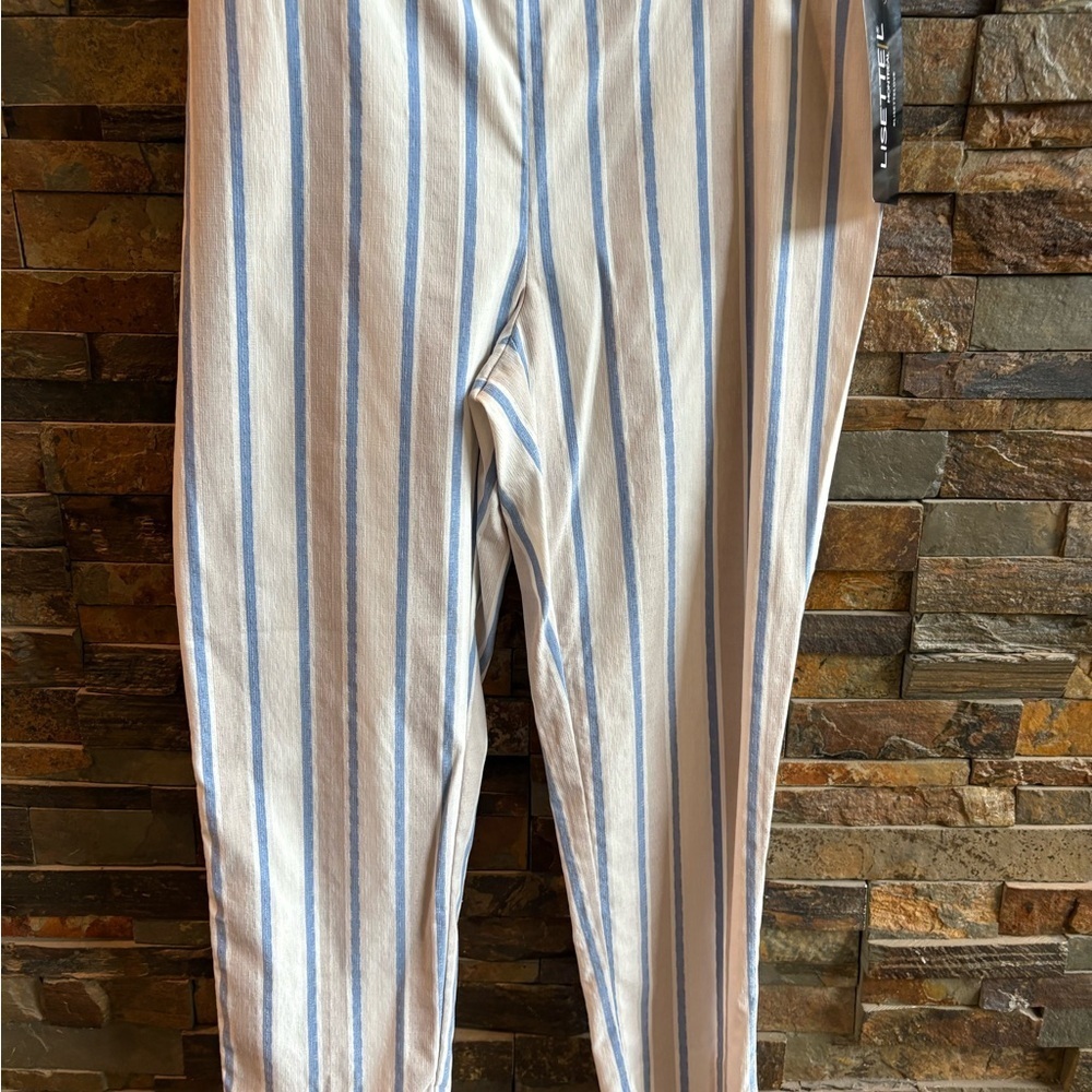 Women’s Striped Pants Crops Lisette L Montreal #lisettelove - Picture 4 of 6